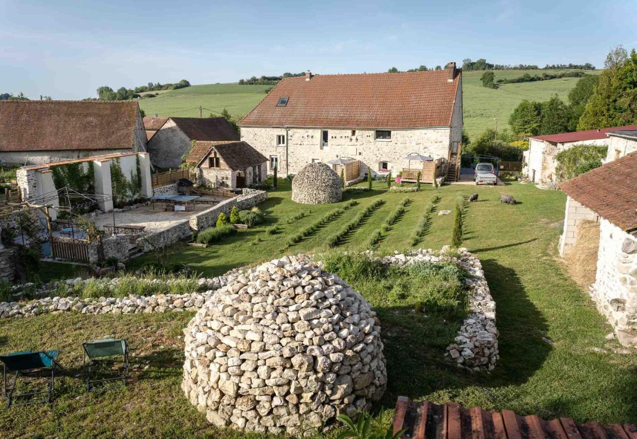 Les Bories En Champagne Villa Montlevon Ngoại thất bức ảnh